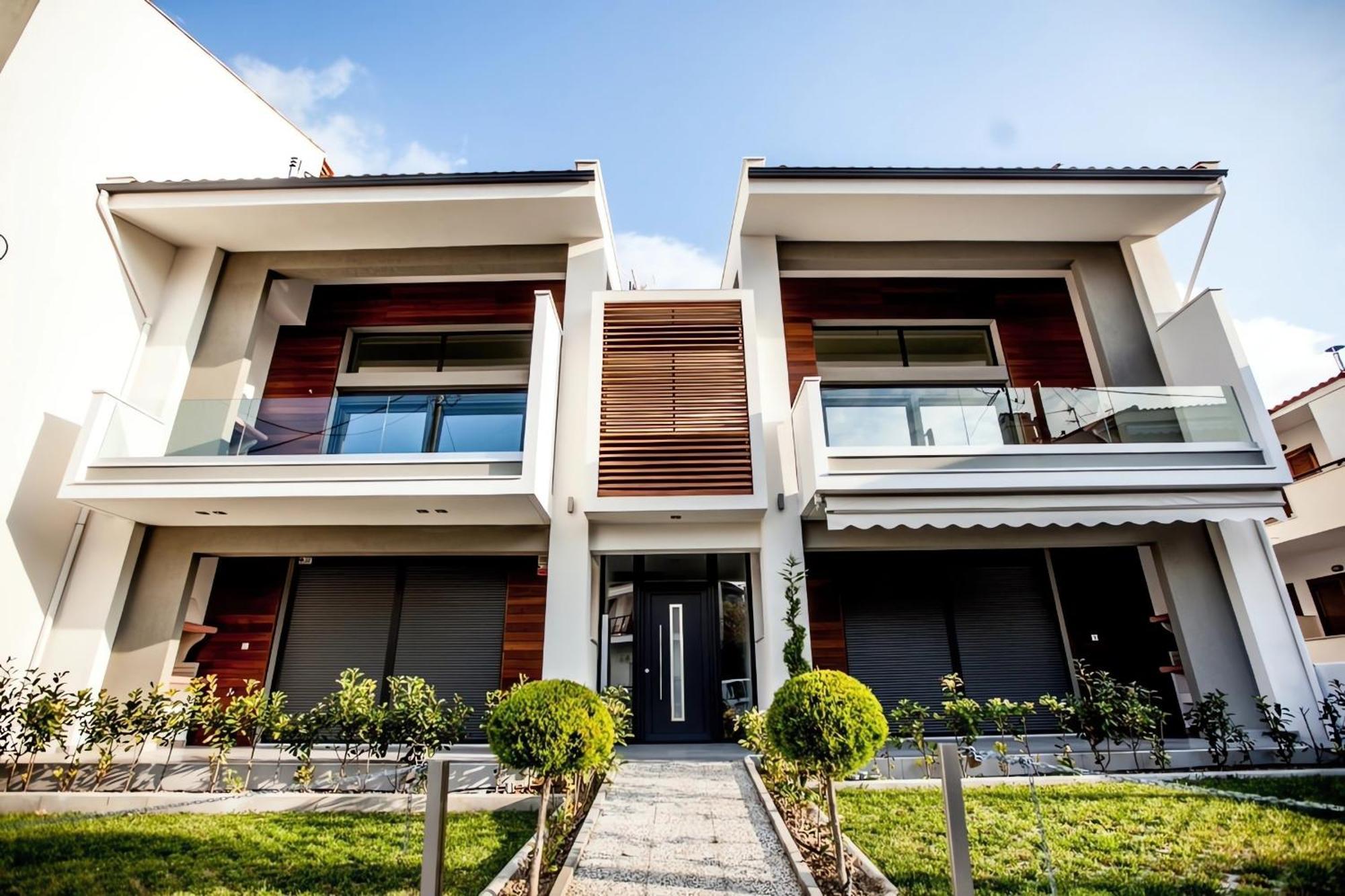 Aleksia Seaside Deluxe Apartment Pefkochori Exterior photo
