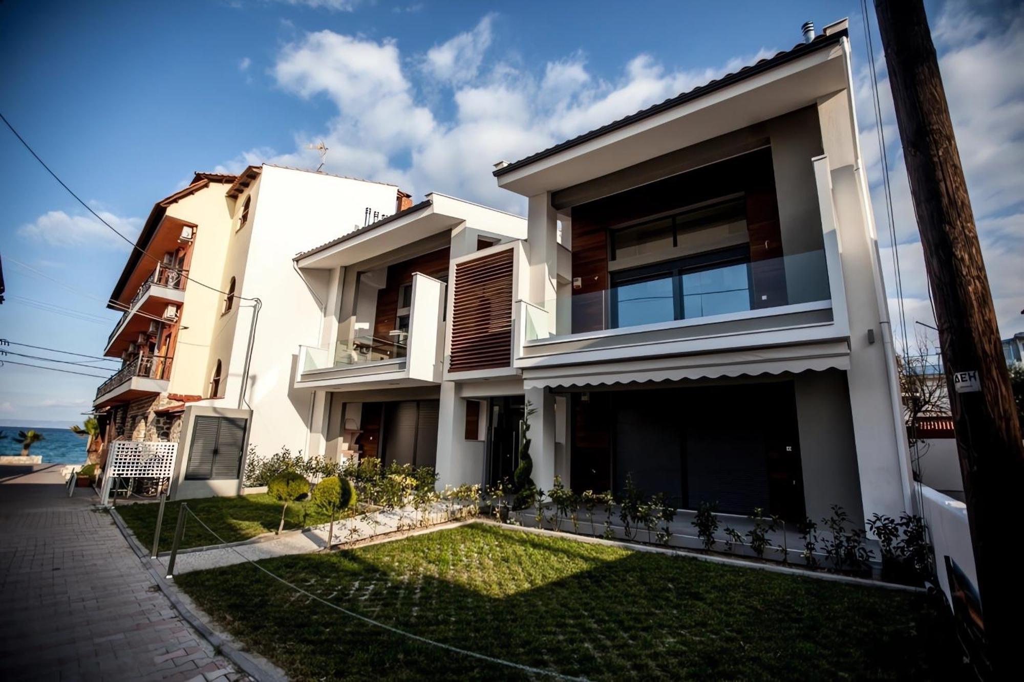 Aleksia Seaside Deluxe Apartment Pefkochori Exterior photo